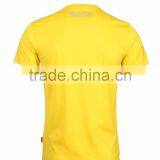 Mens Fashion Design Cotton Plain Bright t Shirt thumbnail-2