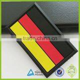 Self-adhesive Rubber Patch Logo OEM Rubber Flag Patch Label