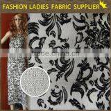Shaoxing Textile 2016 Hot Selling! Poly/ctn Jacqaurd Fabric,garments Fabric,ladies' Wearing Fabric 210gsm Jacquard Fabrics thumbnail-1