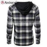 Chinese Oem Factory Bulk Fleece Men Plaids Jacket Plaids Outwear thumbnail-5
