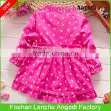 2017 Children Trendy Clothing Winter Baby Girl Cute Long Coat Princess Design Girl's Autumn/winter Outerwear Coat thumbnail-3