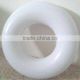 White Plain Color Inflatable Swim Circle thumbnail-1
