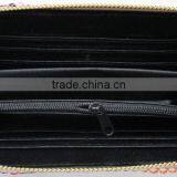 2017 Hot Vogue Sequin Classic Floral Canvas Cotton Latest Wallet thumbnail-2