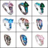 Opal Ring Jewelry Accessories Finished Wedding Engagment Ring thumbnail-4