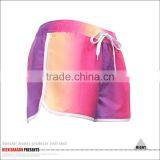 Neon Color Short Pants Scalloped Style Popular Women Swim Shorts thumbnail-4