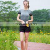 Zm10725a New Women Yoga Wear Running Workout Clothes Two-piece Outfit Shorts Fitness Yoga Wear thumbnail-5
