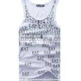 Gym Stringer Tank Top Men Bodybuilding Clothing and Fitness Mens Sleeveless Shirt Sports Vests Cotton Singlets Muscle Tops thumbnail-1