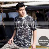 2016 Wholesale Men Camouflage Dryfit Breathable T-shirt Men Army Tactical Combat T Shirt Military Sport Camo Camp Mens T Shirts thumbnail-1