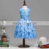 Sleeveless V-Neck Lace Ivory Flower Girl Princess Party Dress 2~12Years CL008938-2 thumbnail-2