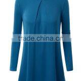 Women's Long Sleeve Plain Blank Solid Color Modal t Shirts Manufacturer in China thumbnail-1