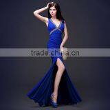 New Fashion Party Dress Long Slim Shoulders Sexy Long Gowns Dress for Hot Ladies thumbnail-2