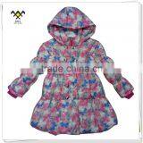 Fujian Factory High Quality Printing Packable Quilted Girl Jacket thumbnail-1