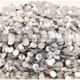 White Opal Nail Art Glass Rhinestone Silver Flat Back Rhinestones thumbnail-2