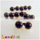 12mm Orange Gold Safety Craft Animal Eyes For Amigurumi Stuffed Toy thumbnail-1