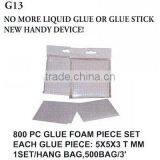 G13 800 PC GLUE FOAM PIECE SET thumbnail-1