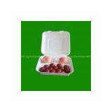 Bagasse Disposable Bento Lunch Box thumbnail-1