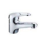 Brass Deck Mounted Basin Mixer With Single Lever for Home , #40 Ceramic Cartridge