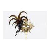 Christmas Ornament Masquerade Masks On Sticks For Female / Male