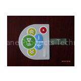 Dull Polish Membrane Switch Keyboard For Electronic Reading Machine