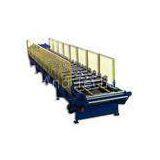 0.35- 0.8mm Trapezoid Panel Wall Roll Forming Machine With Hydraulic Cutting
