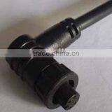 Circular Mini Size Female Lock Molding Type Right Waterproof Connector