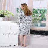 100% Polyester Printed Flannel Knitted Robe thumbnail-5
