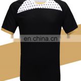 blank black soccer jersey custom