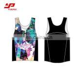 High quality fitness compression gym wear custom tank top men