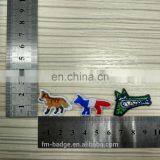 Custom Shcool Student Uniform Badge Embroidered Patch, Small Size Animal Embroidered Patch for Kids Cloth