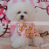 Pet Dog Cat Pajamas Soft Pet Apparel Dog Cloth Strawberry Chicken Pattern Homewear Sleepwear Occident thumbnail-6