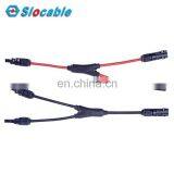 Slocable Branch Cable 6mm2 Solar Cable Main Line 10cm and 4mm2 Branch Line 10cm Solar Wire With Solid Copper Connector thumbnail-2