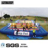 Customized Size High Jumper Inflatable Jumping Bouncer Pad Pillow Mat for Sale Kids thumbnail-4