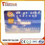 PVC Plastic SLE4428 / SLE5528 1024Bytes Contact ic Card for Bank Card thumbnail-2