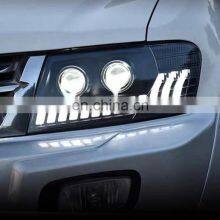 Upgrade Full Led Headlamp Headlight Plug and Play With Dynamic for Mitsubishi Pajero V73 V77 Head Lamp Head Light 2000-2012 thumbnail-2