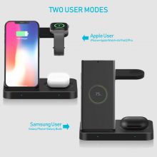 Wireless Charger Stand 15W Qi Fast Charging Dock Station for Apple Watch iWatch 5 AirPods Pro 2 For iPhone 12 11 XS XR X 8 Z5A