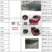 Tonneau Cover for Hilux Revo Hard Trifold Aluminum Tonneau Cover Hilux thumbnail-4