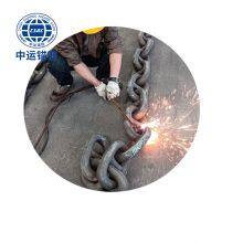 56mm Black Painted Floating Wind Power Platform Studless Link Anchor Chain thumbnail-1