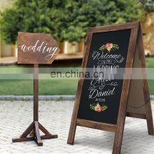 Rustic Magnetic A-Frame Advertising Chalkboard Sign 40
