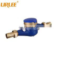 LIRLEE OEM ODM Home Housing Brass Coupling Digital Water Counter Meter thumbnail-4