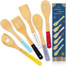 Bamboo Kitchen Spatula/Bamboo Kitchen Utensil Set {wholesale} Original Bamboo Cooking Tools thumbnail-2