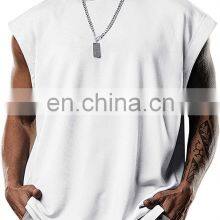 Factory In-stock Sleeveless Oversized Hoodies Pullover Sports Sweatshirts Plus Size Men's Hoodies thumbnail-3