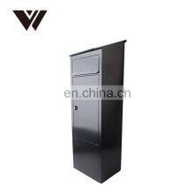Extra Large Front Access Or Rear Access Fence Mounted Anti-theft Safe Courier Drop Letter Box Post Box For Parcel Mails Delivery thumbnail-3