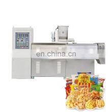 Hollow Tube Stick Food Extruder Puff Snack Such As Corn 100 Kg H Twin-screw Extruder for Corn Stover