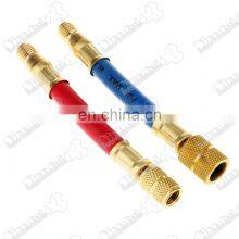 Auto Air Conditioner Adapter Kit Include Vacuum Hose Connector Brass Adapter CT-138 CH-138 thumbnail-3