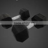 Commercial Use Hex Rubber Coated Dumbbell thumbnail-3