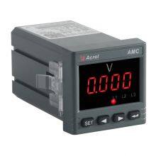 Acrel AC Single Phase Ammeter Display LED With RS485 Communication AMC48-AI/C Panel Mounted