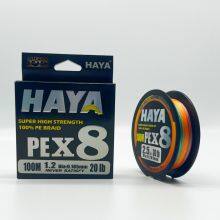 HAYA X8 150m Braided Fishing Lines Never Fade Strong PE Line Smooth Fishing Line Angling Supply Wear thumbnail-5