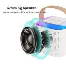 Portable Handheld Wireless Karaoke Microphone Bluetooth Speaker Mini Microphone With Speaker Wireless Microphone System thumbnail-3