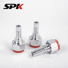 Manufacturer of 304 Stainless Steel Straight Crimp-Type High-Pressure Hydraulic Tube Transition Sealed Rubber Hose Fittings thumbnail-1