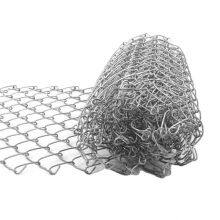 China Factory Hot Dip Galvanized 50X50mm Chain Link Fence Roll Mesh Fence Chainlink Fence Wire for Garden thumbnail-4